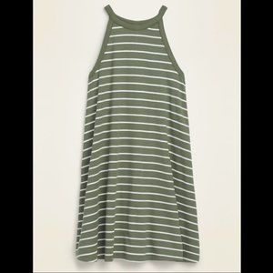 NWT Halter Neck Striped Sun Dress